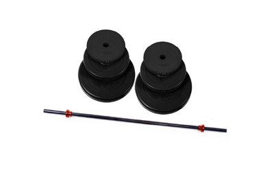SET BARRA ATLETIS 57066 1.2 MTS + DISCOS CEMENTO 20 KG - 5