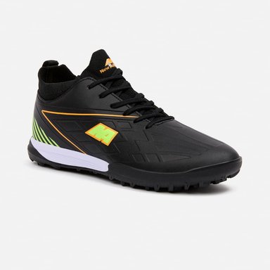 ZAPATILLAS HOMBRE NEW ATHLETIC FOOTBALL NEGRO NACAFUT0110A0220 FREX110 CON NARANJA - 1