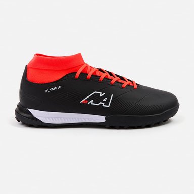 ZAPATILLAS HOMBRE NEW ATHLETIC FOOTBALL NEGRO NACAFUT0118A0220 OLYMPIC118 CON NARANJA - 2
