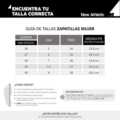 ZAPATILLAS MUJER NEW ATHLETIC FOOTBALL NEGRO NACAFUT0118J0220 OLYMPIC118 CON NARANJA JUVENIL - 4