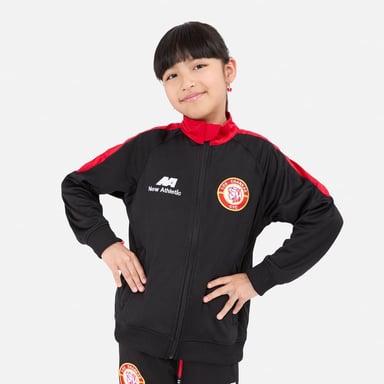 CASACA CHANKAS KIDS NEGRO CON ROJO UNISEX - 3