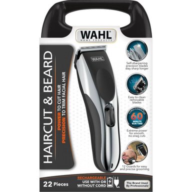 CORTADORA DE CABELLO Y BARBA WAHL 3024610 HAIRCUT BEARD - 3