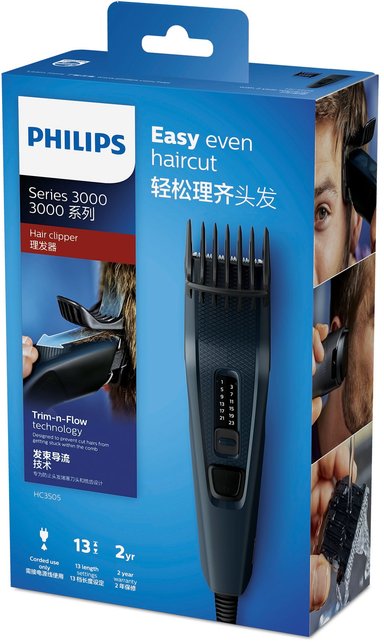 CORTADORA CABELLO PHILIPS SERIES 3000 HC3505_15 - 4