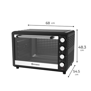 HORNO ELÉCTRICO 75 LITROS C/ROSTICERO HEB75R IMACO - 4