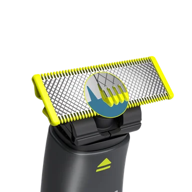 COMBO AFEITADORA ONEBLADE QP1424 + REPUESTO CUCHILLAS - 5