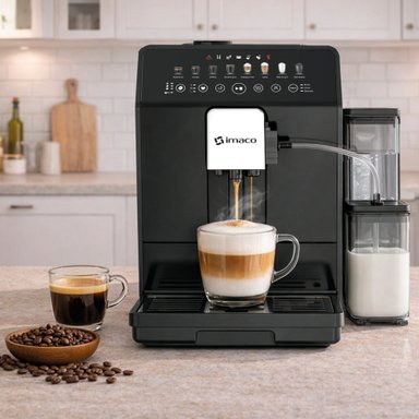 CAFETERA AUTOMÁTICA 8 EN 1 ESPRESSO Y CAPUCCINO 19 BARES IECM1582A IMACO - 2