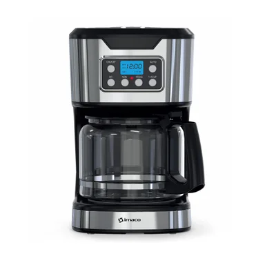 CAFETERA ELECTRICA 12 TAZAS PANTALLA DIGITAL CM1282 IMACO - 1