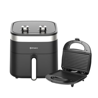 COMBO FREIDORA 6.5L + SANDWICHERA GRILL 700W IMACO - 1