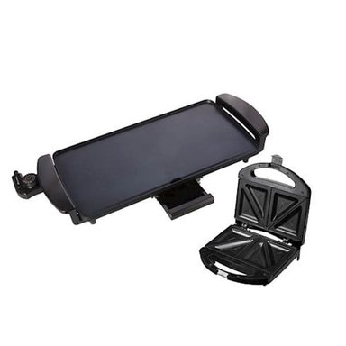 COMBO SANDWICHERA 2 PANES + GRILL TIPO PLANCHA 1500W IMACO - 1