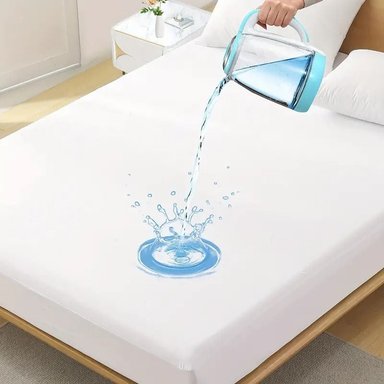 PROTECTOR DE COLCHON 2 PLAZAS IMPERMEABLE CON CIERRE - 3