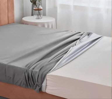 PROTECTOR DE COLCHON 2 PLAZAS IMPERMEABLE CON CIERRE - 4