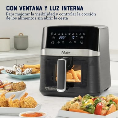 FREIDORA DE AIRE OSTER CKSTAF40WDDF 4L DIGITAL CON 10 PROGRAMAS - 5
