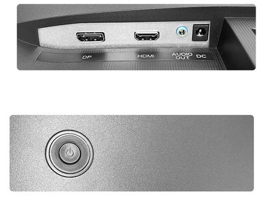 MONITOR CURVO ADVANCE ADV-2452S, 23.6' FHD VA, 100HZ, 1MS, HDMI, DP, PARLANTE, NEGRO - 7