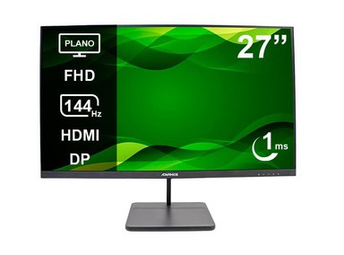 MONITOR PLANO ADVANCE ADV-2755S 27' FHD IPS 144HZ 1MS HDMI DP AUDIO OUT NEGRO - 2