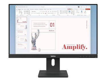 MONITOR PLANO LENOVO THINKVISION E24-40, 23.8' WLED FHD IPS/HDMI/DP/VGA/PARLANTES (2WX2) - 1