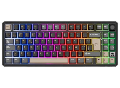 TECLADO ROYAL KLUDGE RK X87 CABLEADO PHANTOM - CREAMY SWITCH - 1