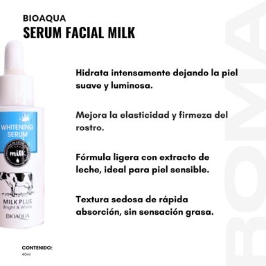 PACK 2 SERUM FACIAL DE LECHE 80ML BIOAQUA - 2