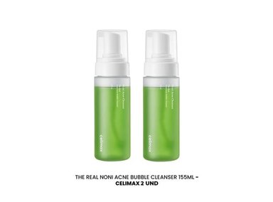 THE REAL NONI ACNE BUBBLE CLEANSER 155ML - CELIMAX 2 UND - 3