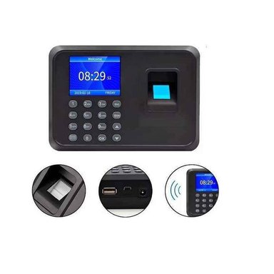 LECTOR DE HUELLAS DIGITALES MY-7078 HUELLERO BIOMETRICO DIGITAL CONTROLA ASISTENCIA ENTRADA MOD - 3