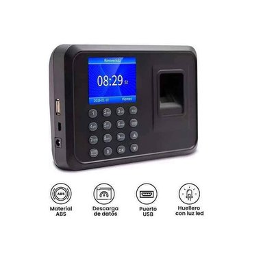 LECTOR DE HUELLAS DIGITALES MY-7078 HUELLERO BIOMETRICO DIGITAL CONTROLA ASISTENCIA ENTRADA MOD - 4