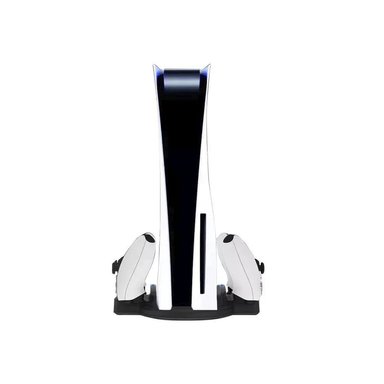 BASE DE CARGA DOBLE Y SOPORTE DE CONSOLA PARA MANDO PLAY STATION 5 PS5 - 2