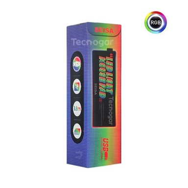 PAD MOUSE RETROILUMINADO GAMER CON LUCES LED RGB 80 X 30 CM X 04MM - 2