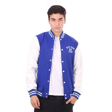 CASACA HOMBRE BEISBOL - AZULINO- NEW YORK STARS NY - 1