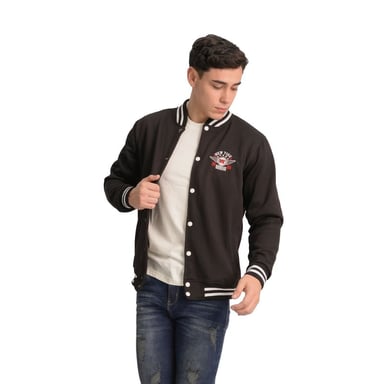 CASACA AMERICAN - NEGRO- NEW YORK STARS 84 - 2