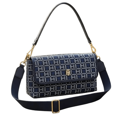 TOMMY HILFIGER BOLSO CROSSBODY MONOGRAM AZUL - 1