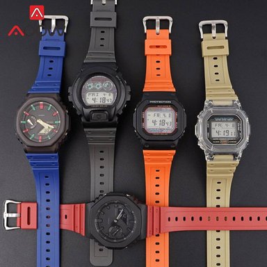 CORREA REPUESTO CASIO G-SHOCK DW-5600 GA-2100 NARANJA - 5