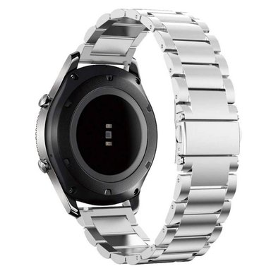 CORREA XIAOMI AMAZFIT GTS / 2 / 3 ACERO INOXIDABLE PLATA - 1