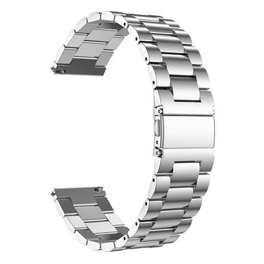 CORREA XIAOMI AMAZFIT GTS / 2 / 3 ACERO INOXIDABLE PLATA - 5