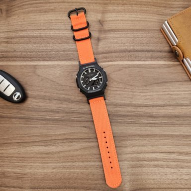 CORREA NYLON PARA CASIO G-SHOCK GA-2100 - NARANJA - 5