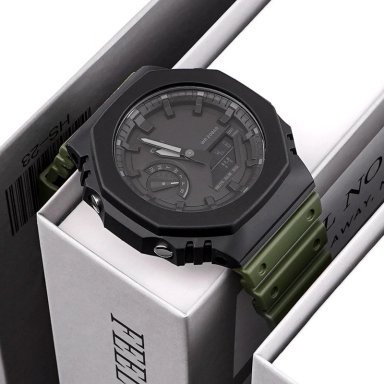 CORREA REPUESTO PARA CASIO G-SHOCK DW-5600 GA-2100 - VERDE - 5