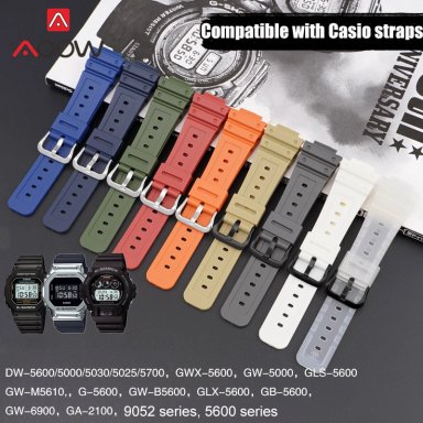 CORREA REPUESTO PARA CASIO G-SHOCK DW-5600 GA-2100 - VERDE - 6