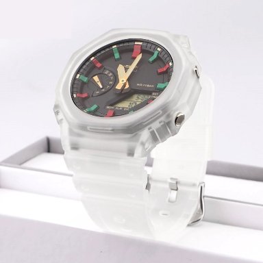 CORREA REPUESTO CASIO G-SHOCK DW-5600 GA-2100 TRANSPARENTE - 4