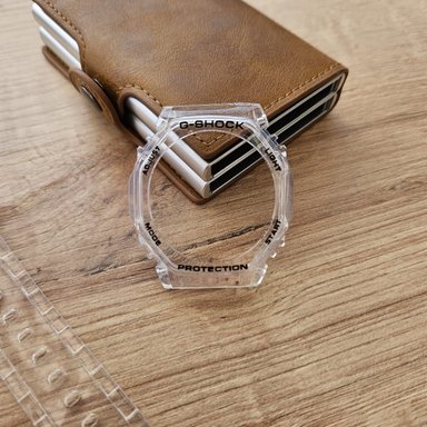 CORREA REPUESTO + BISEL PARA CASIO G-SHOCK GA-2100 - TRANSPARENTE - 2