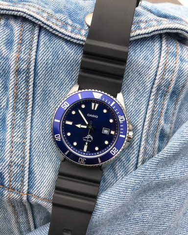 RELOJ CASIO MDV-106B | AZUL | MARLIN DURO - 4