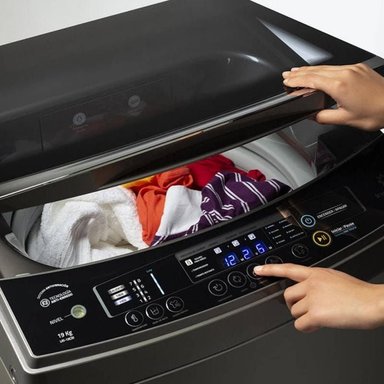 LAVADORA INDURAMA AUTOMATICA LRI19CR 19K CROMA. - 3