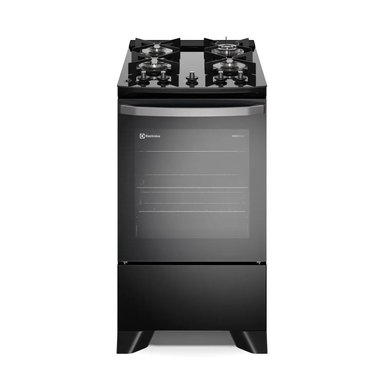 COCINA GAS ELECTROLUX FE4GP4H 20' NEGRO 4 HORNILLAS - 1