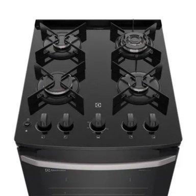 COCINA GAS ELECTROLUX FE4GP4H 20' NEGRO 4 HORNILLAS - 4