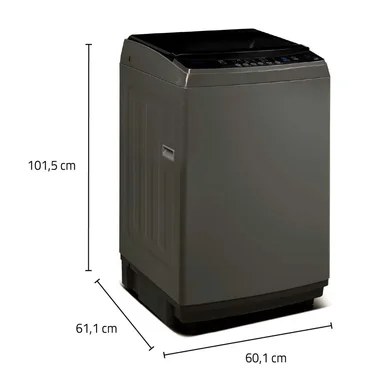 LAVADORA AUTOMÁTICA INDURAMA LRI-16DTN 16KG NEGRO - 2