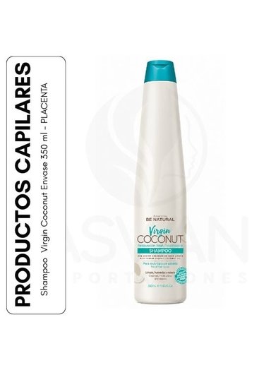 SHAMPOO VIRGIN COCONUT ENVASE 350 ML - PLACENTA - 1