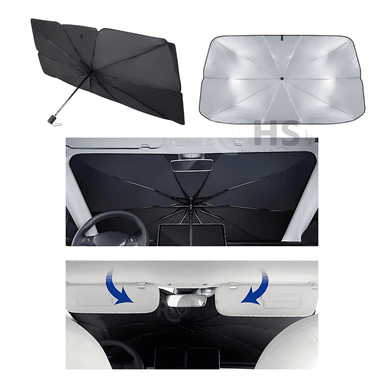 PARASOL PLEGABLE PARA PARABRISAS DE AUTO CON PROTECCIÓN SOLAR - 7