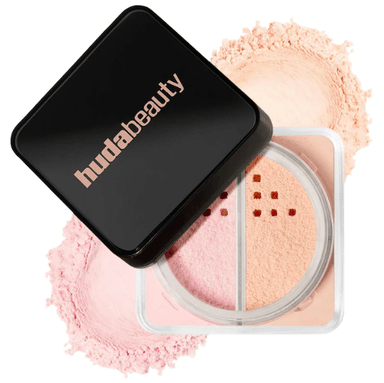 EASY BAKE LOOSE BAKING Y SETTING POWDER CHERRY PEACH - HUDA BEAUTY - 1