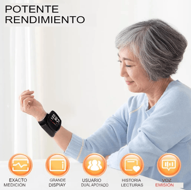 TENSIÓMETRO DIGITAL MEDIDOR DE PRESIÓN ARTERIAL RECARGABLE - 2