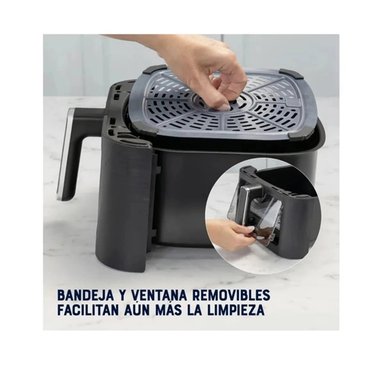 FREIDORA DE AIRE DIGITAL OSTER 4L DIAMONDFORCE CON VENTANA VISOR - 3