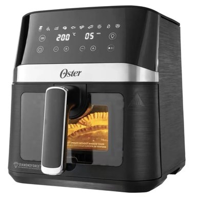 FREIDORA DE AIRE DIGITAL OSTER 4L DIAMONDFORCE CON VENTANA VISOR - 5
