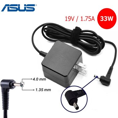 CARGADOR COMPATIBLE ASUS 19V 1.75A - 4.0 X 1.35MM 33W RETRACTIL - 3