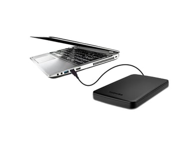 DISCO DURO EXTERNO TOSHIBA 2 TB CANVIO BASICS BASIC USB 3-0 45779 NEGRO - 4